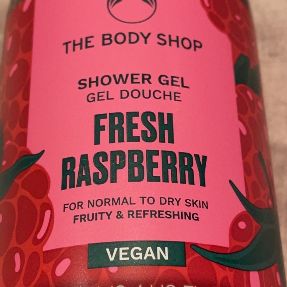 THE BODY SHOP Fresh Raspberry Shower Gel NWOTS - Picture 2 of 6